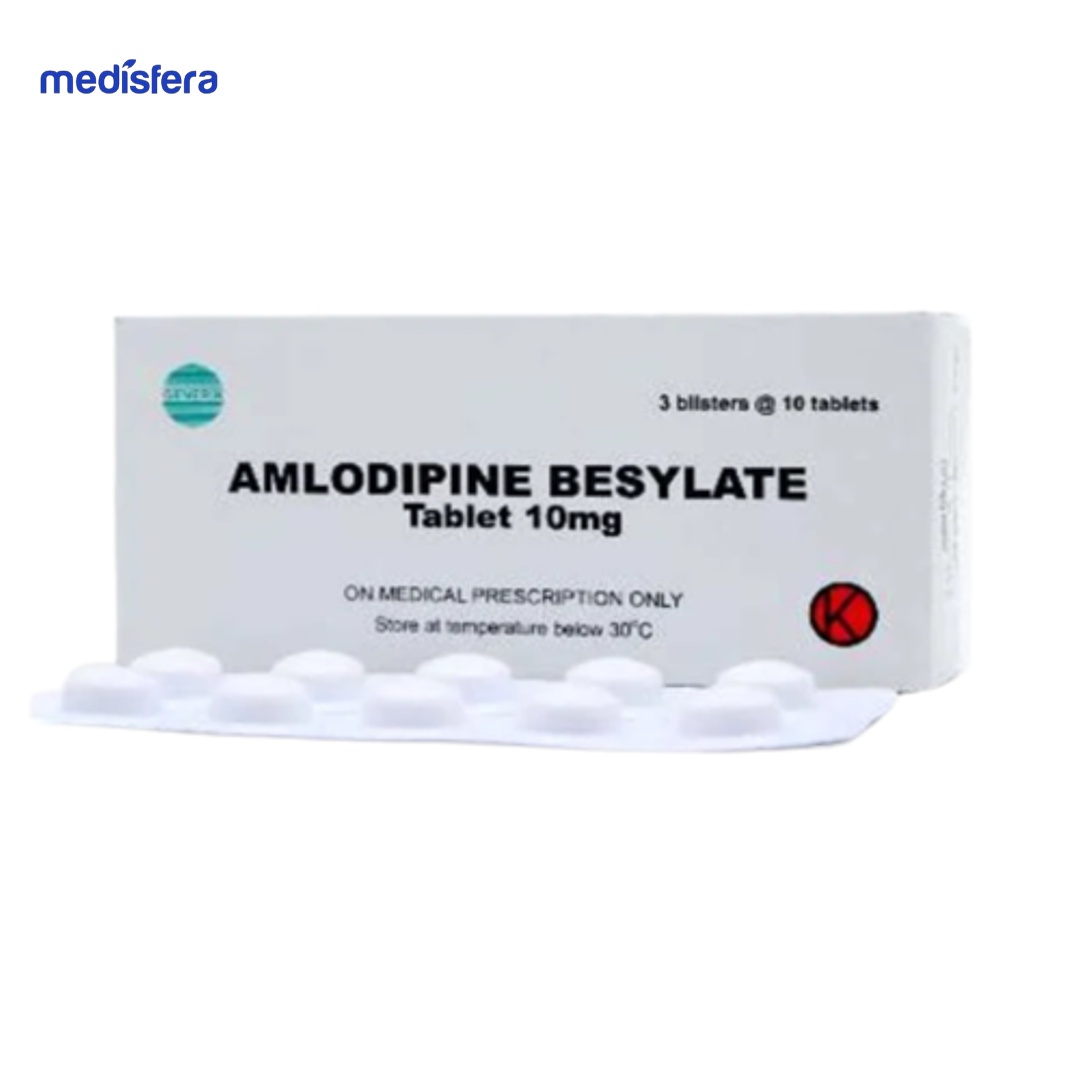 AMLODIPINE TEMPO 10MG TABLET (1 Dos isi 30 Strip @10 Tablet)