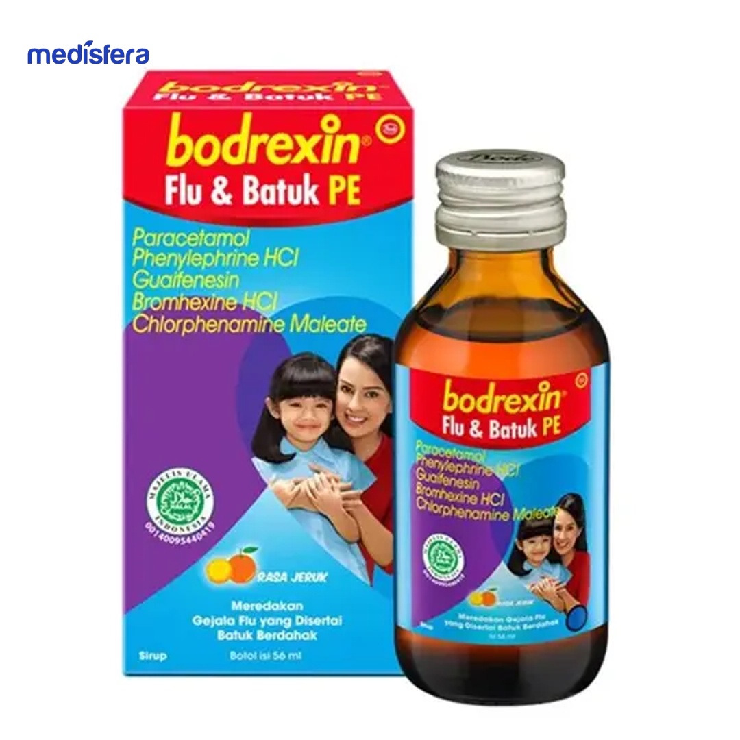 BODREXIN FLU & BATUK PE SIRUP 56ML