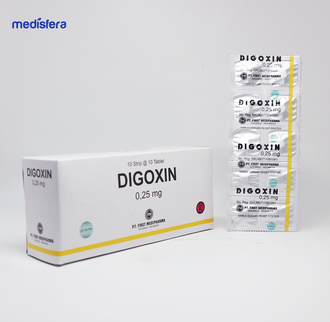 DIGOXIN 0.25MG TABLET FIRST MEDIPHARMA